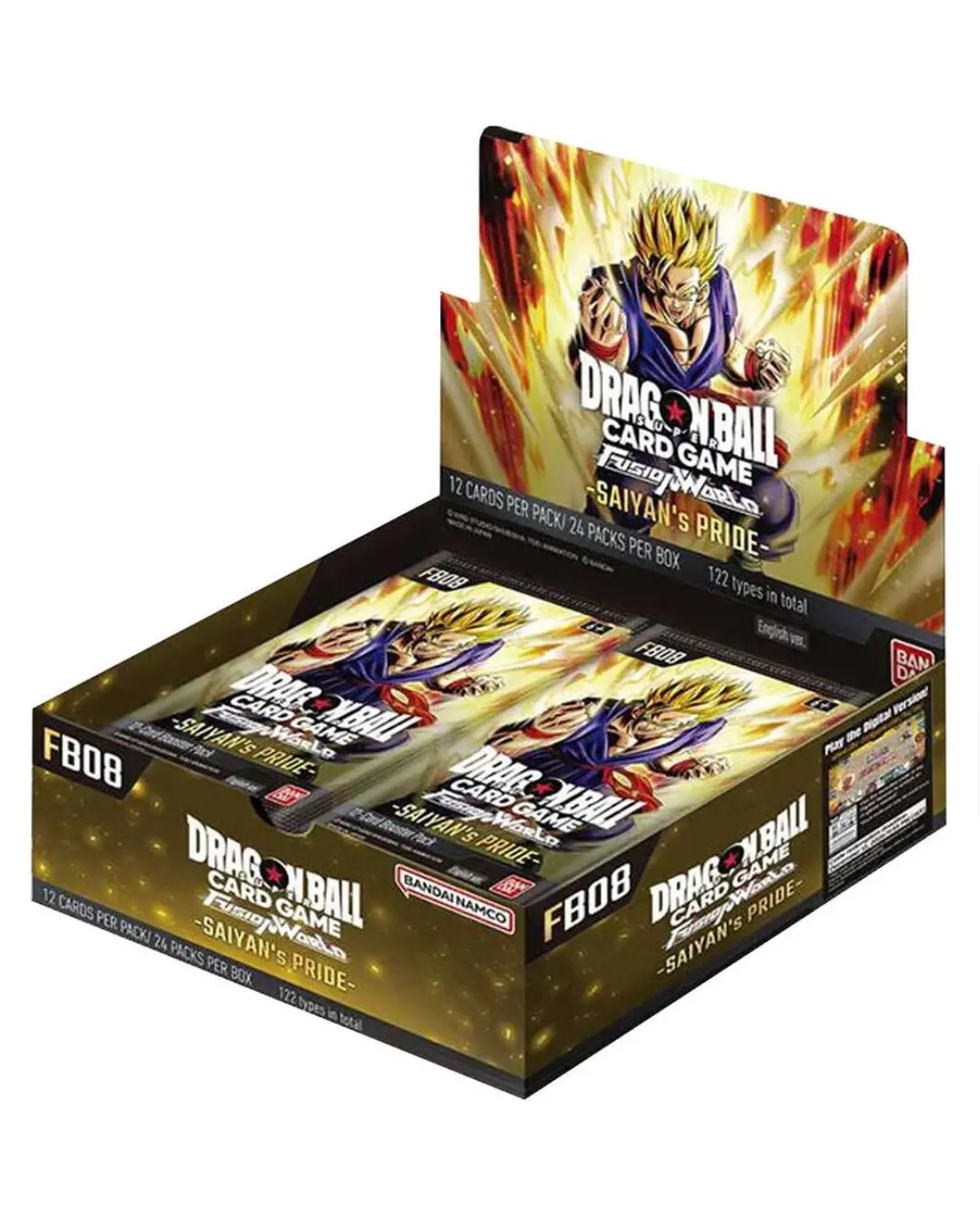 Bandai Fusion World Sayien's Pride (FB08) English Booster Box