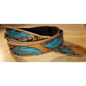 Feather Leather Belt