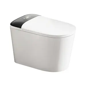 [Bellemave] Smart Bidet Toilet| ADA Comfort Height| Auto Open/Close & Auto Flush| Heated Seat & Dryer| Self-Cleaning Nozzle
