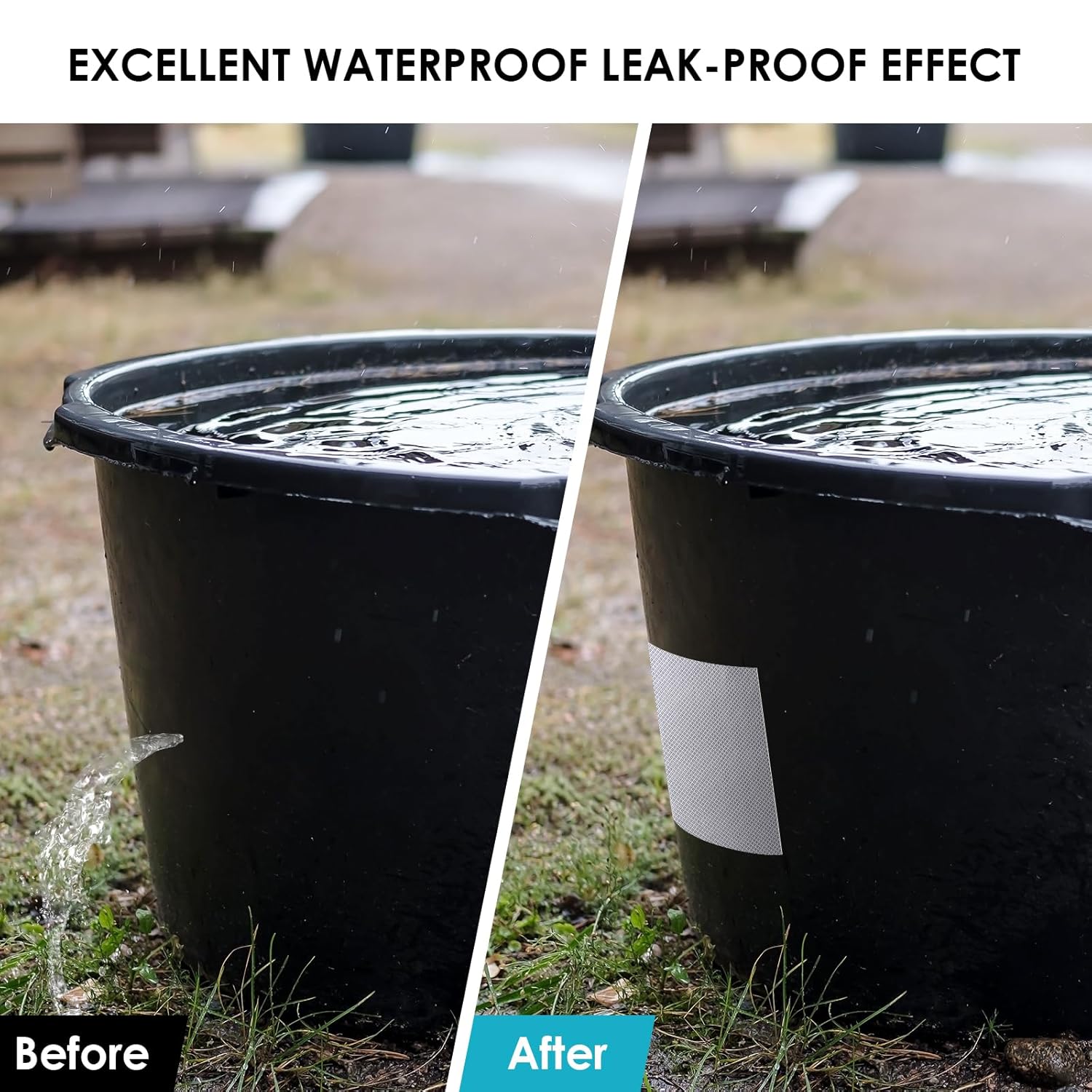 【Quick Fix】Butyl Waterproof Tape Leak Seal Heavy Duty Strong Adhesion Roof Car Boat RV Pipes Windows