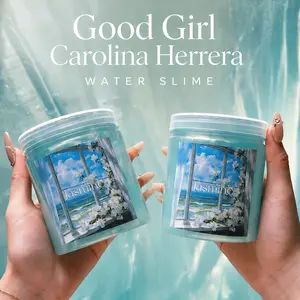 Water Slime - Good Girl Carolina Herrera,Perfume Series, Fascia-like Texture,500ml Large Sizes| Premium Scent | Crystal Clear | Water Texture | Bubble Popping | Whimsical Stress-Relief Toy |ASMR, Stress Relief, Fidget Toy, Best-Selling