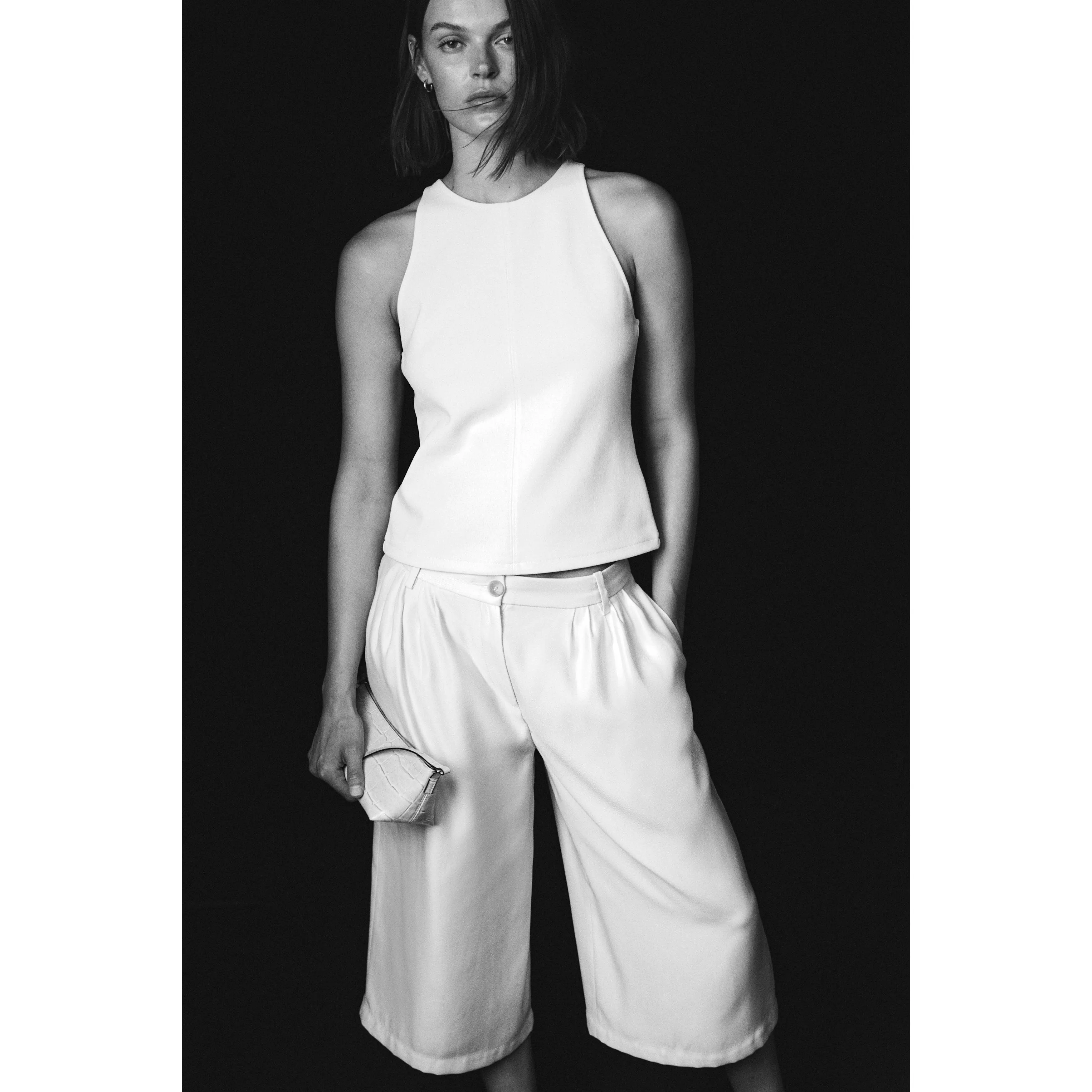 H&M Wide pleated culottes