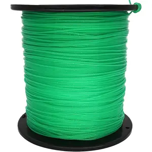 080 Trimmer Line Round Weed Wacker String .080-Inch-by-2000-ft-5Lb Commercial Grade Round String Trimmer Line, Weed Eater String .080 Fits  String Trimmer(Green)