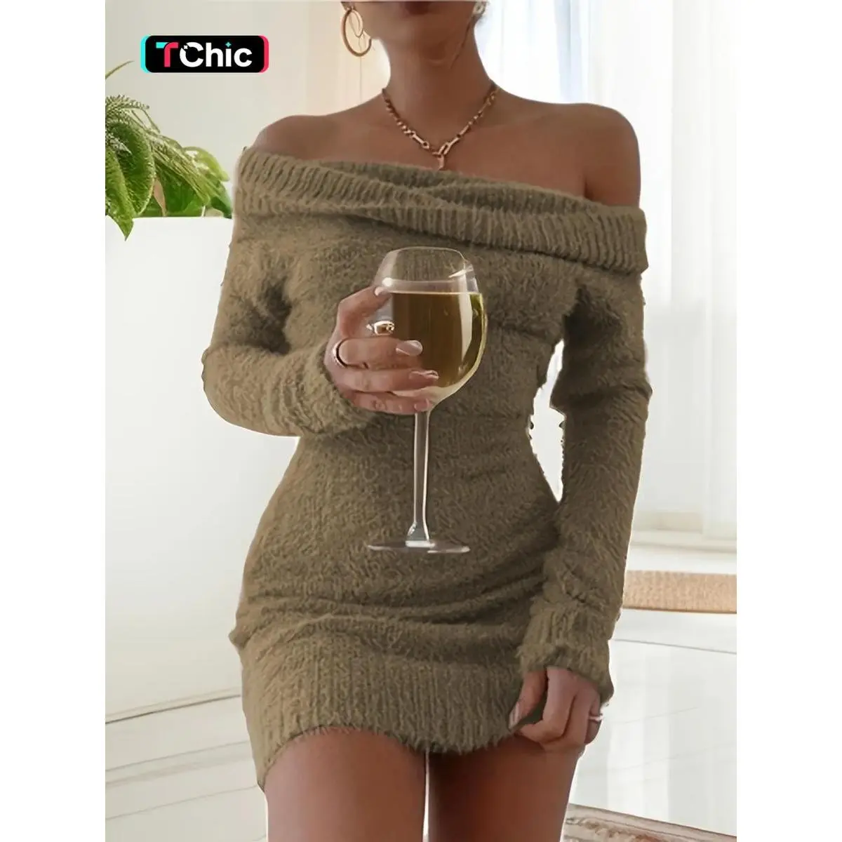 princess polly baby blue dress Women's Off Shoulder Sweater Dress, Elegant Long Sleeve Bodycon Dress for  Party Club Dating Wear, Women's Knitwear for Fall & Winter