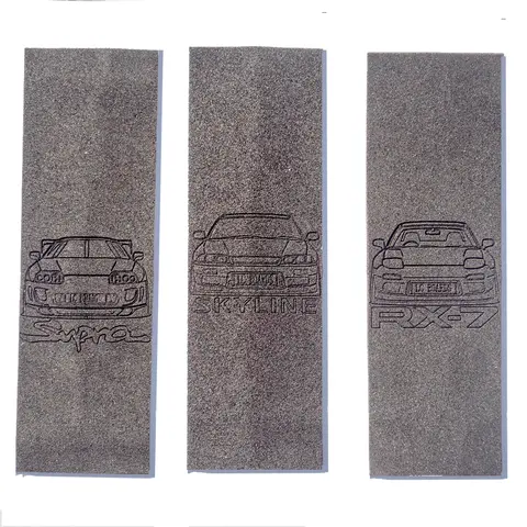 LC BOARDS FINGERBOARD 1MM PREMIUM GRIPTAPE ENGRAVED JDM 3 PACK