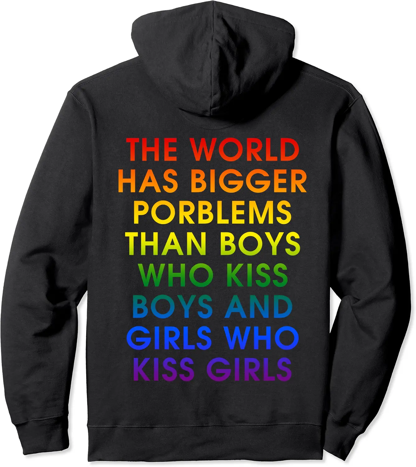 The World Has Bigger Problems Than Boys Who Kiss Boys Pullover Hoodie - Peterbauti Shop 47B084BRGXQ9