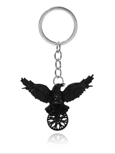 Vintage Eagle Design Keychain, Metal Eagle Keychain for Men & Women, Fashion Accessories for Daily Use, Trendy All-match & Exquisite Keychain for Birthday Gift
