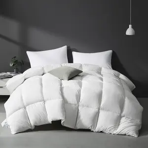 Downluxe Luxurious Down Fiber Comforter with Premium Fabric, All Seasons Medium Warmth Duvet Inser, Luxurious Goose Down Comforter, #TikTokShopBlackFriday
