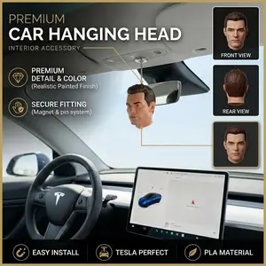 Dashboard Hanging Ornament – Driver Head Sculpture