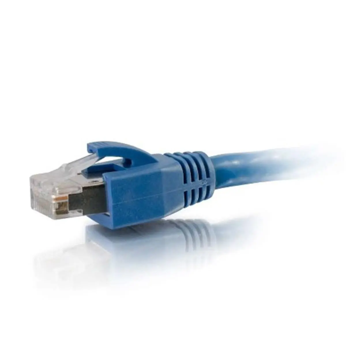C2G 300ft Cat6 Blue Solid Shielded Ethernet Patch Cable, High-Speed Network Cable for Desktop/Laptop Computer Office Use, Ethernet Cable