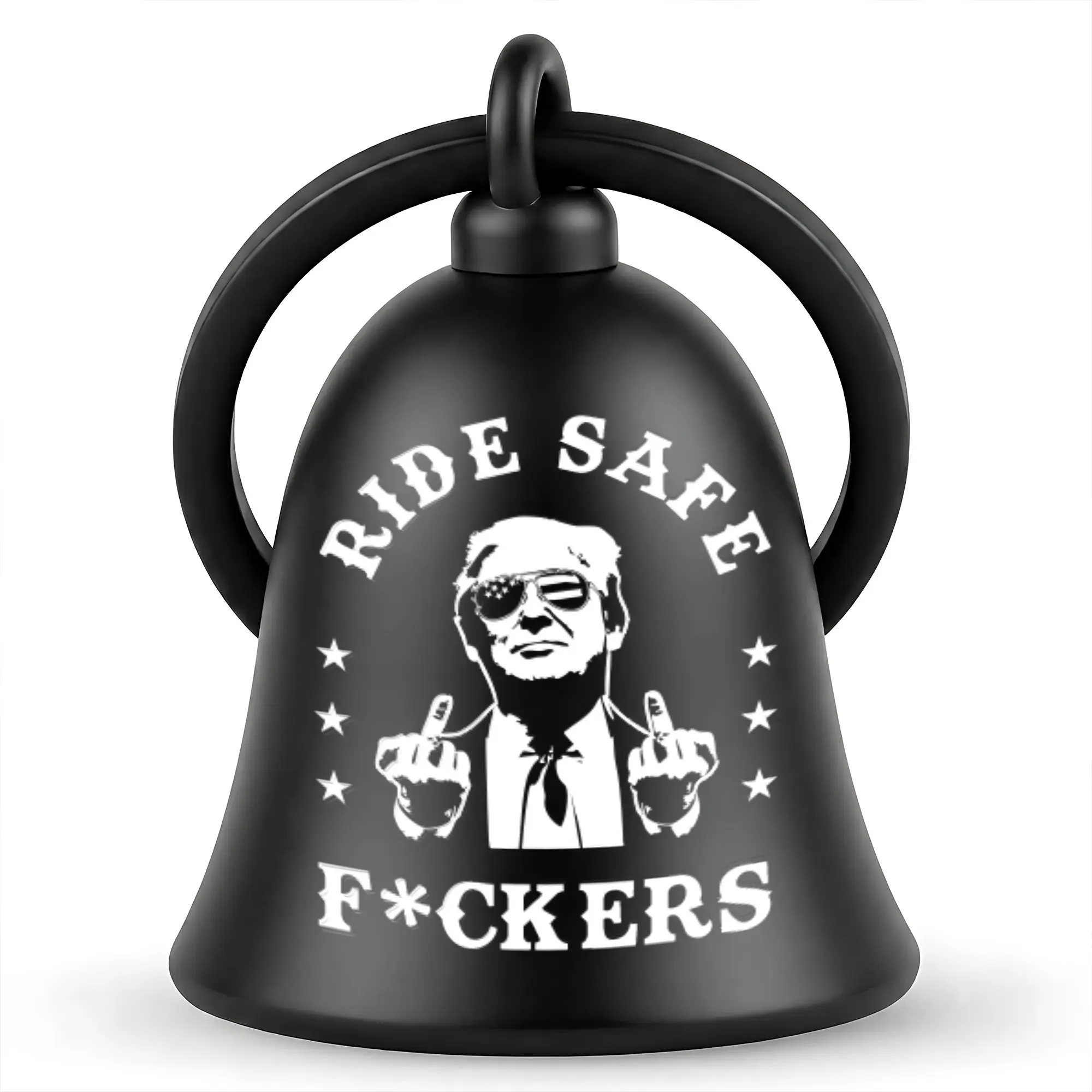 Ride Safe Biker Guardian Bell – Funny Motorcycle Bell Gift for Riders, Lucky Riding Bell Motorcycle Accessory