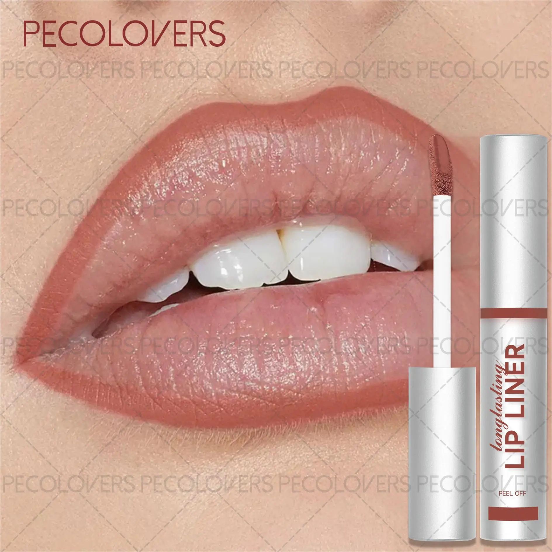 Tear-Off Lip Liner Pens，Long-Lasting,Matte Finish,Smooth Lip Tattoo