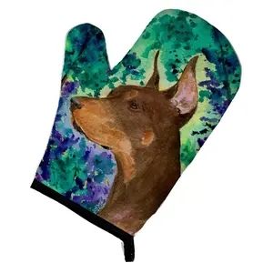Carolines Treasures  Doberman Oven Mitt