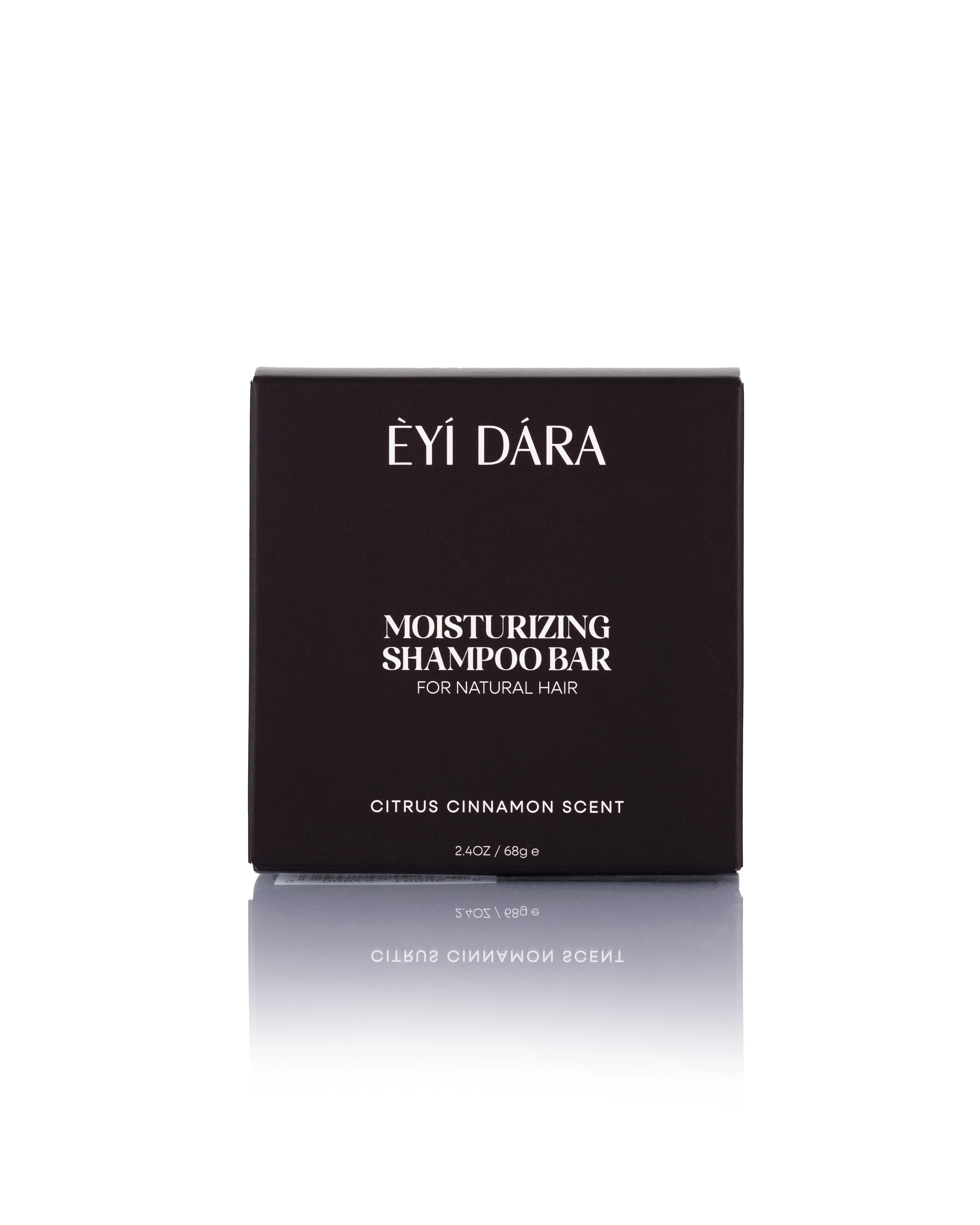 ÈYÍ DÁRA Moisturizing Shampoo Bar - 2.4 oz Refreshing and Hydrating Formula with Cocoa Butter, Trehalose, Moringa Oil and Rhassoul Clay with for Natural Hair