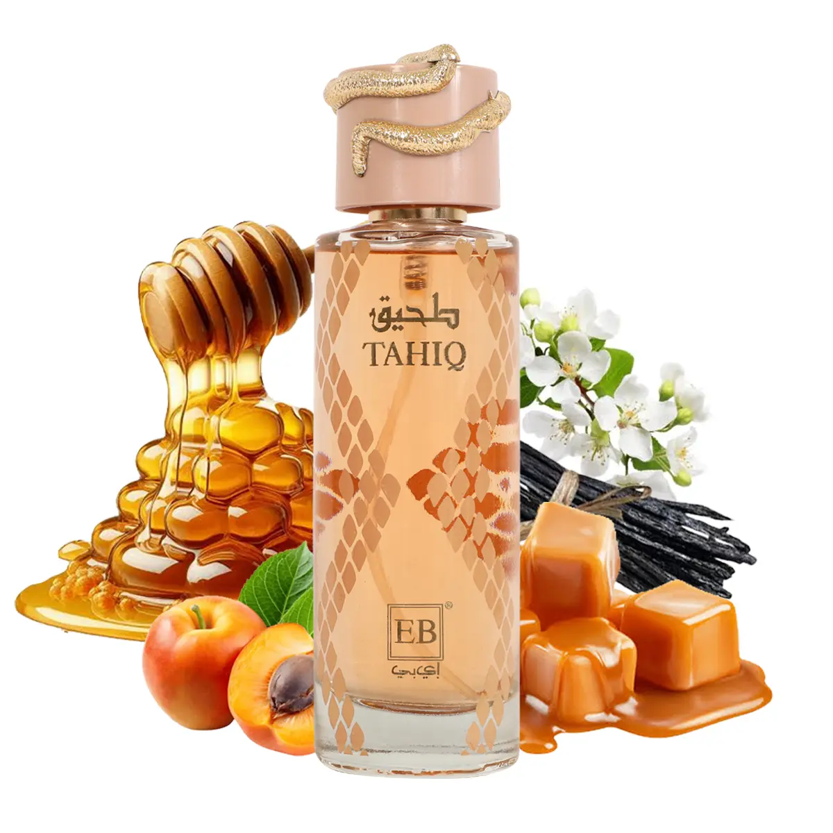 EBC Tahiq Eau de Parfum 100ml Natural Spray Vaporisateur 80% Vol. 3.4 Fl. Oz. Luxury Fragrance for Women