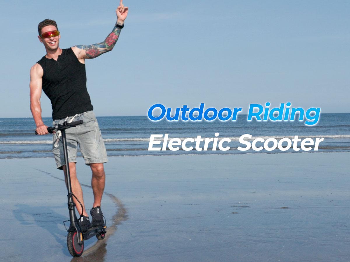 Foldable Lightweight Electric Scooter for Adults – 500W Peak Motor, 21/23 Miles Range, 18/21 MPH, 8.5" Tire & Drum Brake, App Control for Daily Commuting