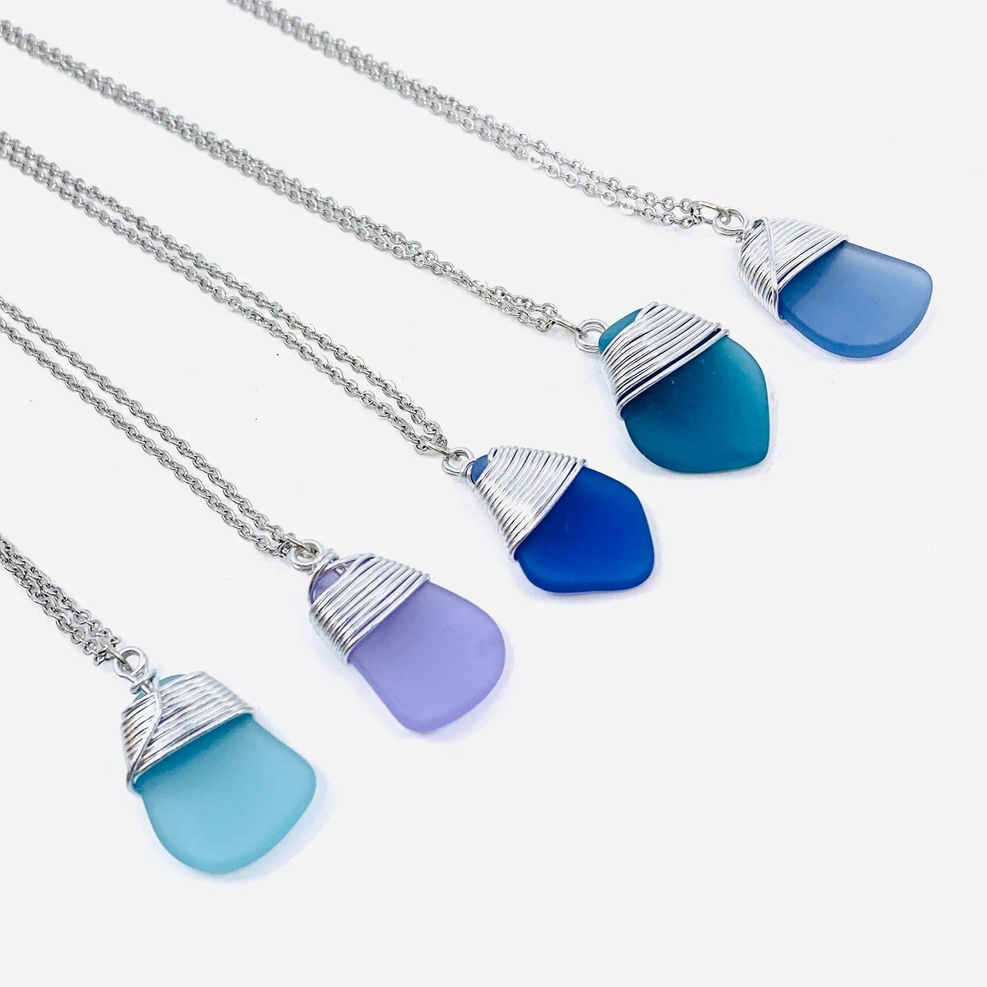 Coastal Sea Glass Necklace