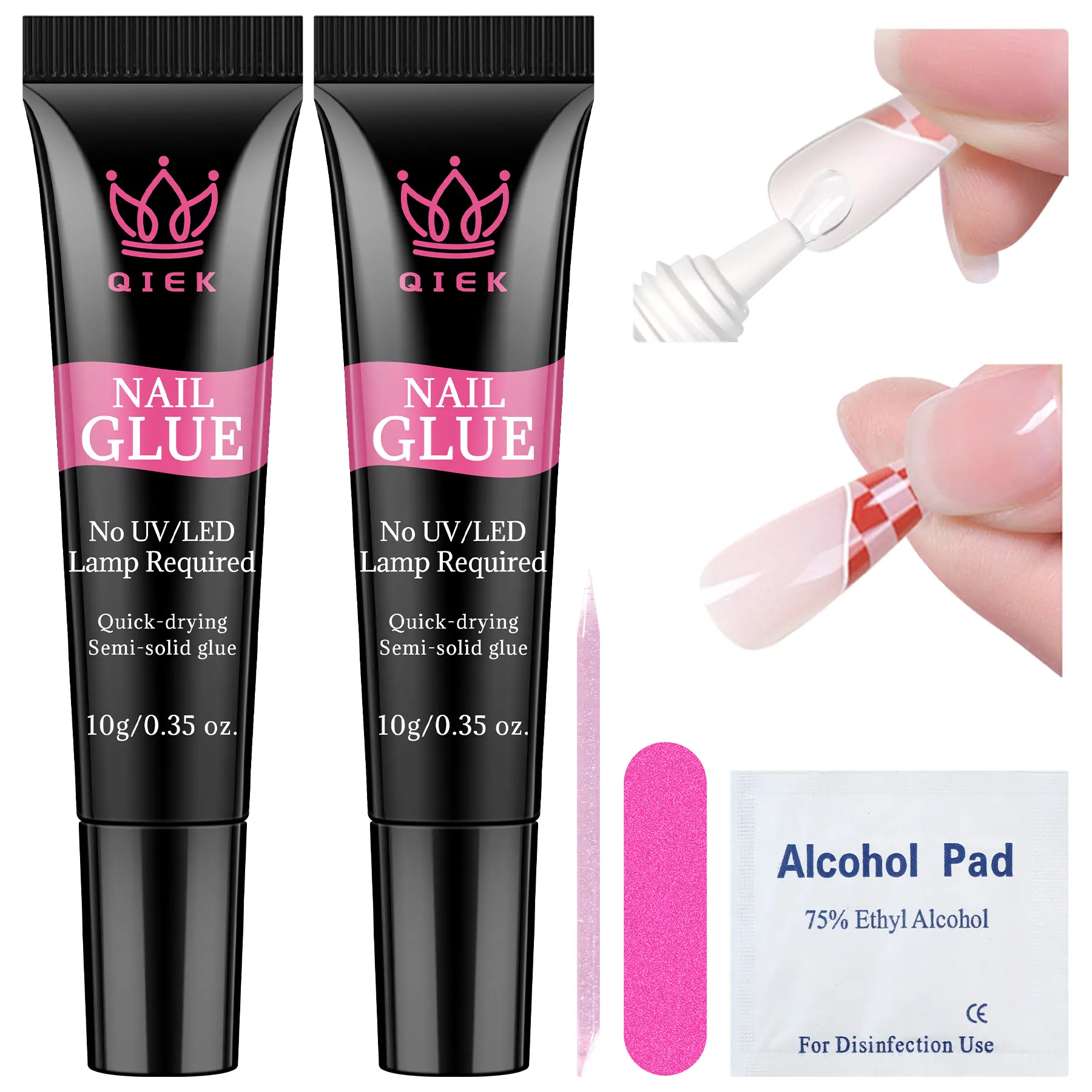 QIEK Nail Glue 10g*2