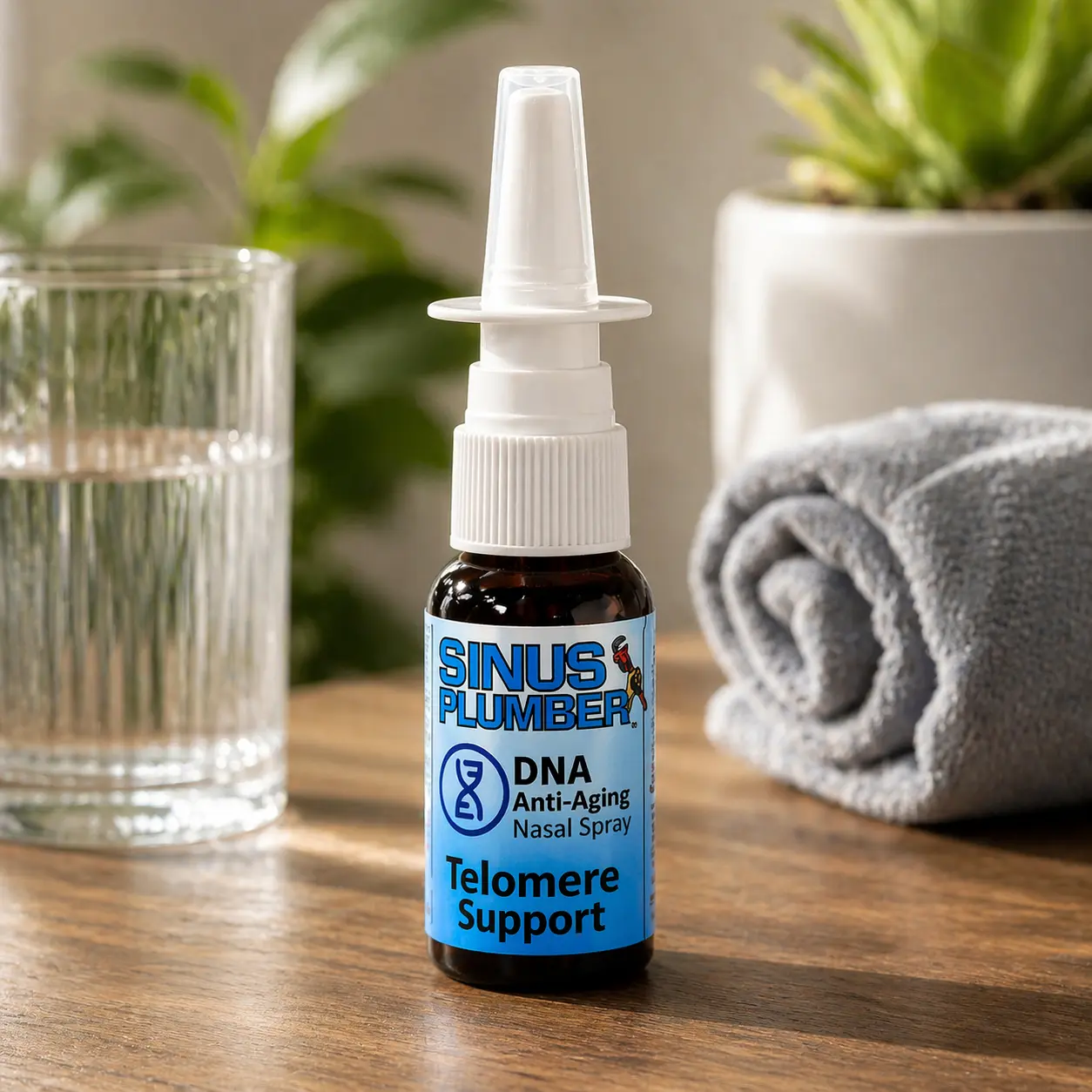 Telomere Nasal Spray for Anti-Aging