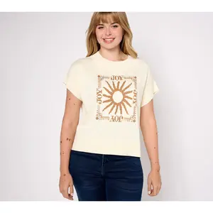 Studio Park x Amy Stran Drop Shoulder Graphic Sweater