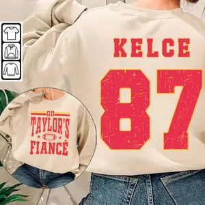 Vintage Go Taylor’s Fiance Sweatshirt, Swift Engagement Gift, Cozy Sweater, Engaged Era, Chiefs Fan Gift for Herbst or Winter, Gift For Fans Crewneck TShirt, Trending Shirt