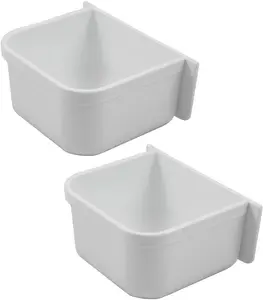 Parrot Cage Replacement Food and Water Cup (Single)