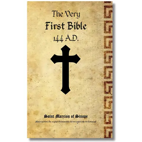 144 A.D. Unedited English Christian Scriptures Paperback Book - Handy Size, Gospel, Aaron Mitchell, 256 Pages, Collector’s Edition, Marcion of Sinope Study Guide, Sibylline Oracle Resource, Religious Scholars Tool, Spot Edits in Modern Bibles, Crypt Key