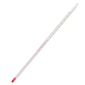 Glass rod red liquid thermometer, household water thermometer for measuring water temperature, specialized for greenhouse farming