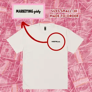 MARKETING GIRLY Oversized faded t-shirt