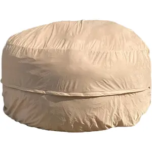 BCU Big Bean Bag Cover Inner Lining for Filler Beanbag Beans Reusable Washable, 6FT