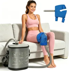 Automatic Ice Cold Compression Machine – Portable Cryotherapy System with Programmable Timer, One-Touch Operation & Quiet Pump, Universal Pad for Knee, Shoulder, Hip, Ankle – Post-Workout Cool Down & Muscle Comfort