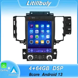 Car Stereo for Ford Taurus 2012-2014 touch screen has Android Auto Wireless Carplay, Bluetooth WIFI supports GPS Navigation