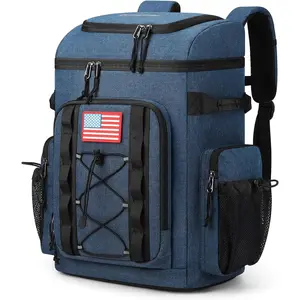 Backpack Cooler,Soft Lightweight Leakproof Cooler Backpack,Men Women 35/50 Can Insulated Cooler Bag,Keeps Hot/Cold for Up to 16 Hours,Perfect for Camping, Beach