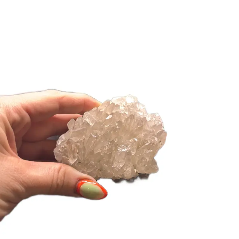 Druzy Brazilian Quartz Gemstone Crystal - Natural Collectible for Enthusiasts No Additional Attributes Specified