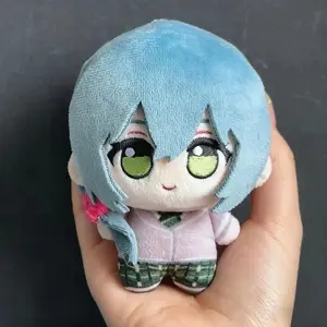 10cm BanG Dream! Asahi Rokka LOCK Plush Doll Nunu Body Figures Pendant Keychain Toy xmas Gifts