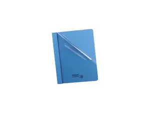 Tops Pendaflex 55801 Clear Front Report Cover  Tang Clip  Letter  1/2   Capacity  Blue  25 per Box