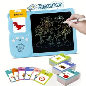 Doodle Graffiti Learning Machine, 1 Set Educational Learning Toy, Early Education Cognitive Card Machine, English Learning Toy, Birthday Gift, Visual Stimulation Cards
