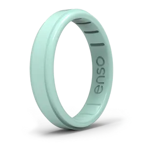 Enso Rise Silicone Thin Ring