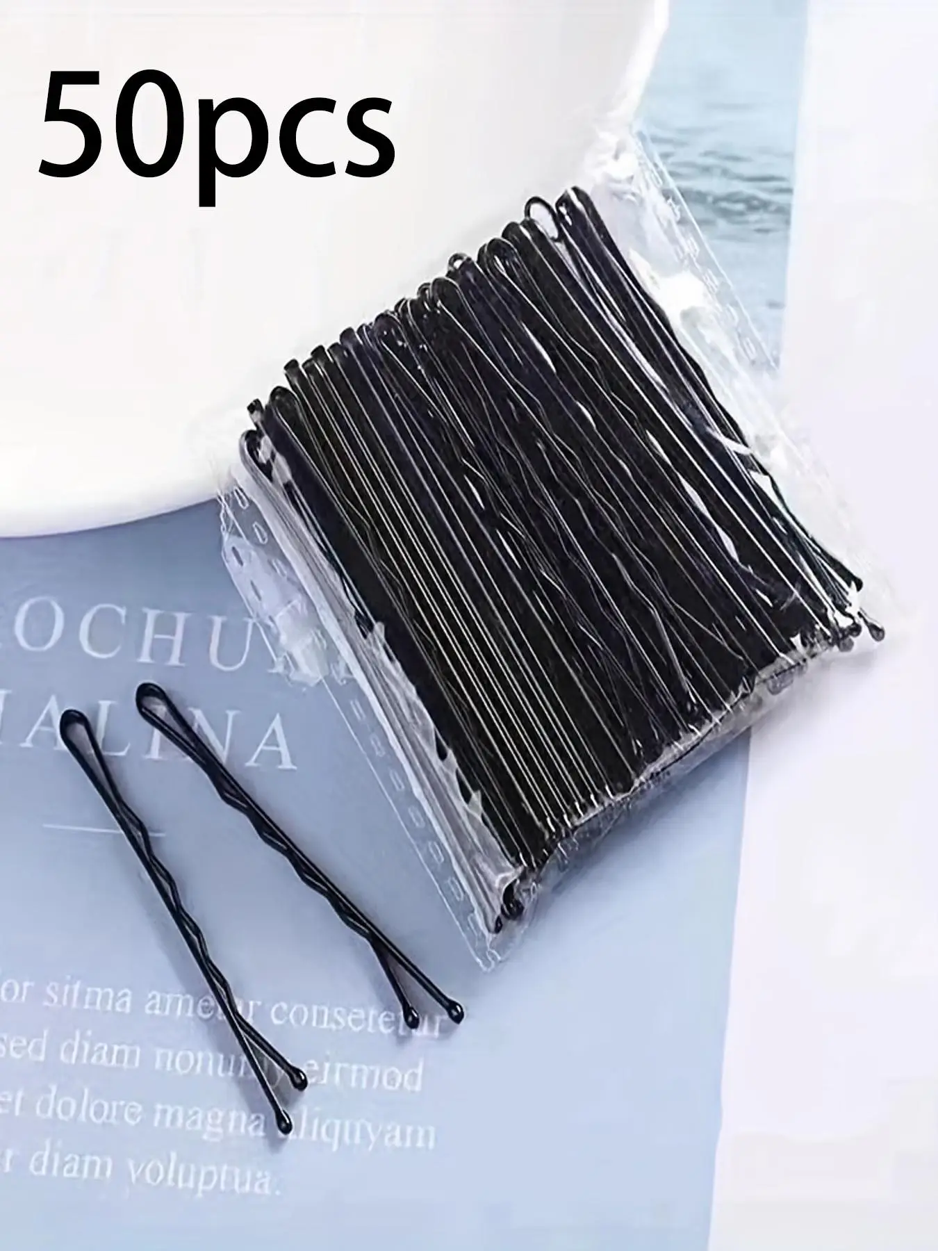Women's Street Trend Minimalist Bobby Pin, 50pcs/set Trendy Chic Side Pin, Chic Korean All-match Hair Accessories for Hairstyle Decor
