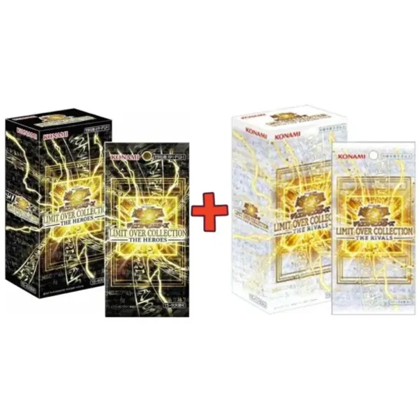 Japanese Yu-Gi-Oh! Limit Over Collection Heroes & Rivals Booster Box (2 ...