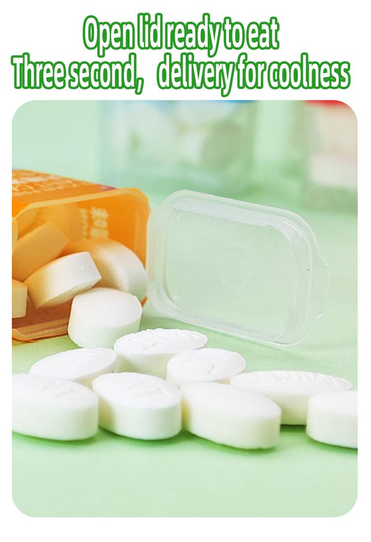 Sugar Free Mint Candy, 5 Fruit Flavors Mini Bottle Breath Mints, Individually Packed Refreshing Mint Candy for Fresh Breath, Office, Car, Travel, Purse, On-the-Go & Daily Use Candies Pack Candy Salad
