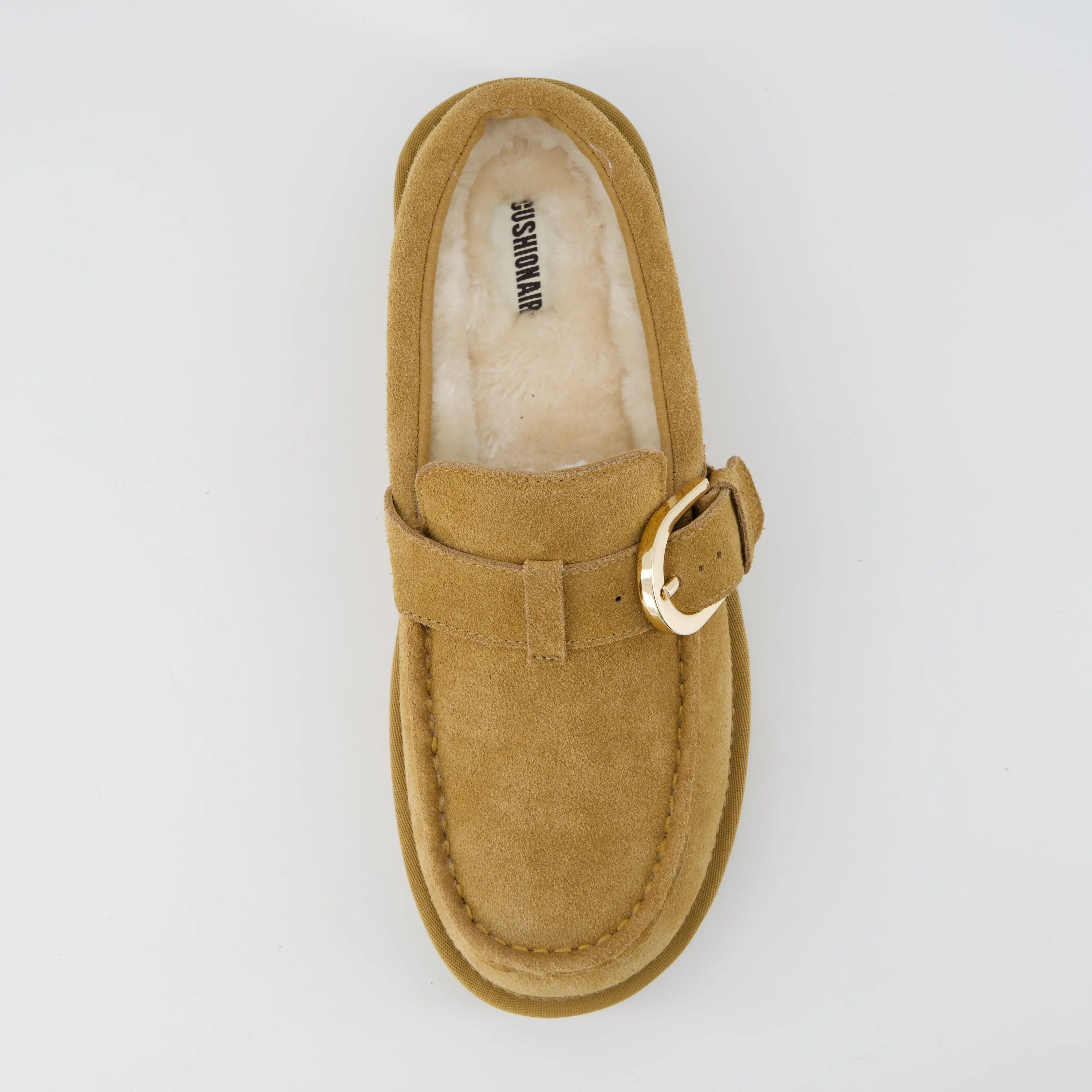 Cushionaire Origin Cozy Genuine Suede Loafer Slippers for 