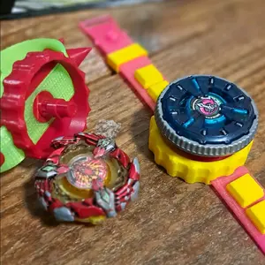 Bey-watch Beyblade X Fidget Wristband for Wearing and Playing with Your Beyblade Anywhere Many colors studs or spikes