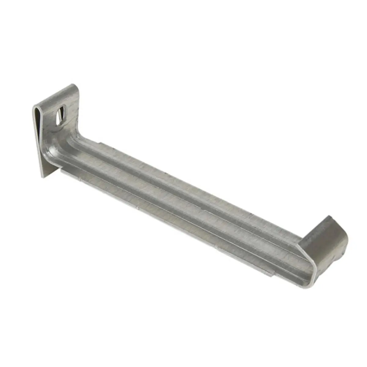 212 MAIN 5 in. Hangable Galvanized Steel Hidden Gutter Hanger with Metallic Finish, Heavy-Duty Attachment Hooks & Rails, 1.7" H x 5" W x 6.8" L Wall Hanging Home Organizer, 29016PK 10-Pack Polybag Set