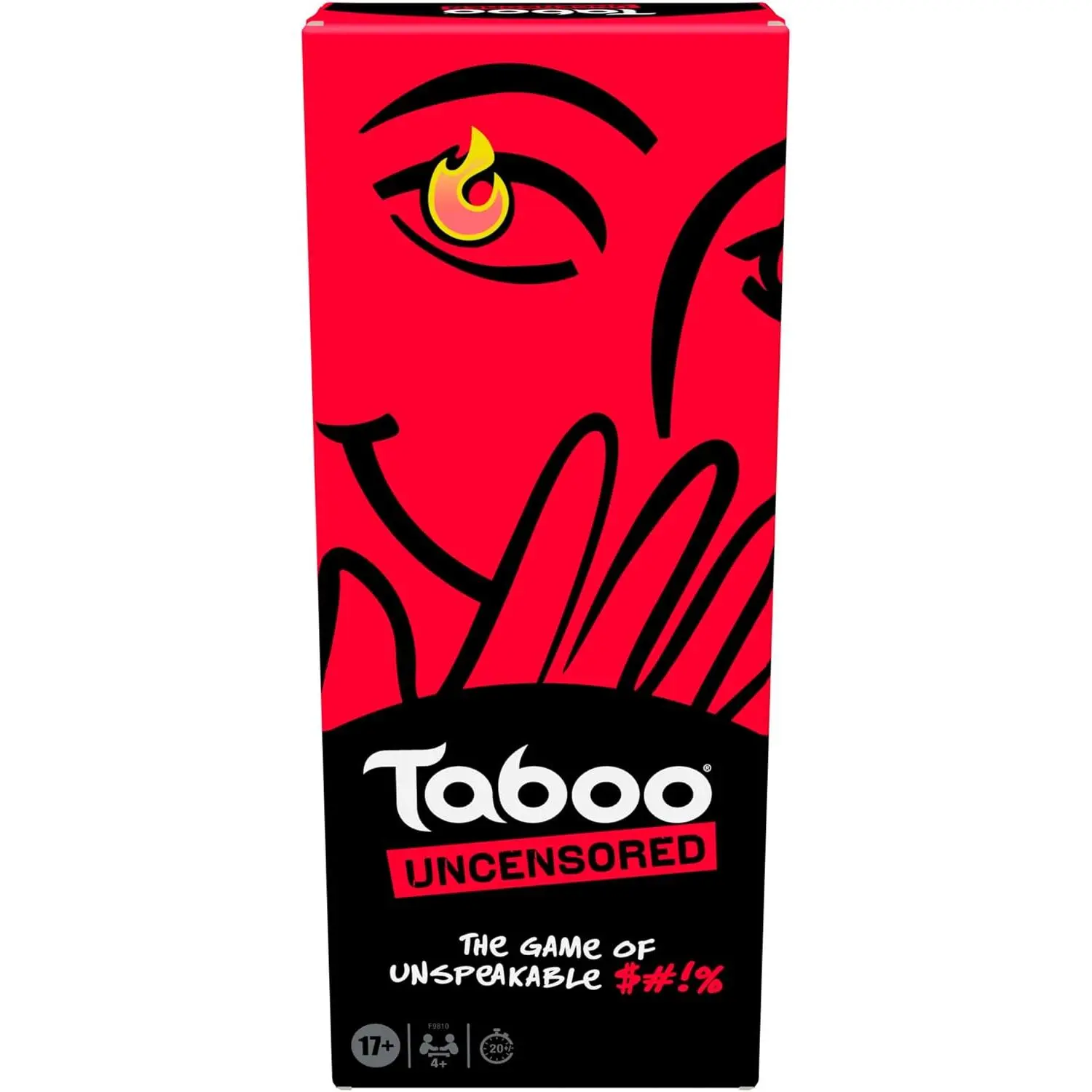Taboo Uncensored Board Game for Adults Only Ages 17+ 4+ Players 20 Mins Avg Hilarious NSFW Party Games with 480 Guess Words and Free Online Tools