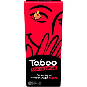 Taboo Uncensored Board Game for Adults Only Ages 17+ 4+ Players 20 Mins Avg Hilarious NSFW Party Games with 480 Guess Words and Free Online Tools