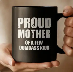 Gifts For Mom From Kids, Funny Mom Gift, Mom Mug, Proud Mother Of A Few Dumbass Kids, Gift For Mom, Christmas Mom Gifts Mug, Novelty Coffee Mug, 11 15oz Ceramic Cup, Birthday Mothers Day Valentines Day