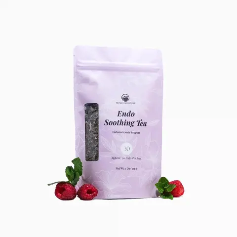 Endo Soothing Tea – Herbal Relief for Endometriosis, Cramps & Pelvic Inflammation by Remedy & Restore