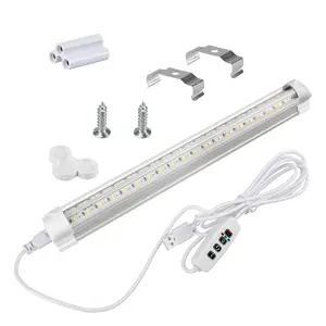 10W Dual-Color LED Purple Light Tube | Dual-Purpose UV Currency Verification & Sterilization Lamp | Switchable Dual Functionality