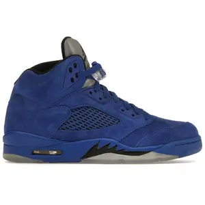 Jordan Men's 5 Retro Blue Suede, from StockX